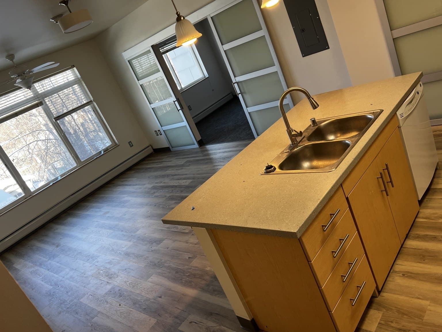 Finished flooring project
